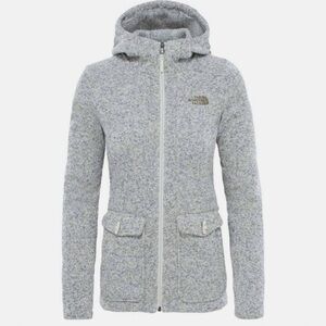 Women’s The North Face Crescent Parka Fleece - Size Small - Gray